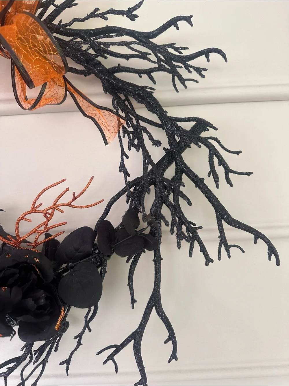 Halloween elegant wreath